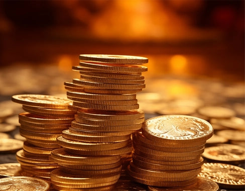 Gold coins